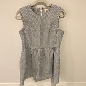 Gap Blue and White Seersucker Dress